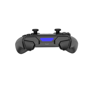 Manette PS4 à distance noire transparente Bluetooth